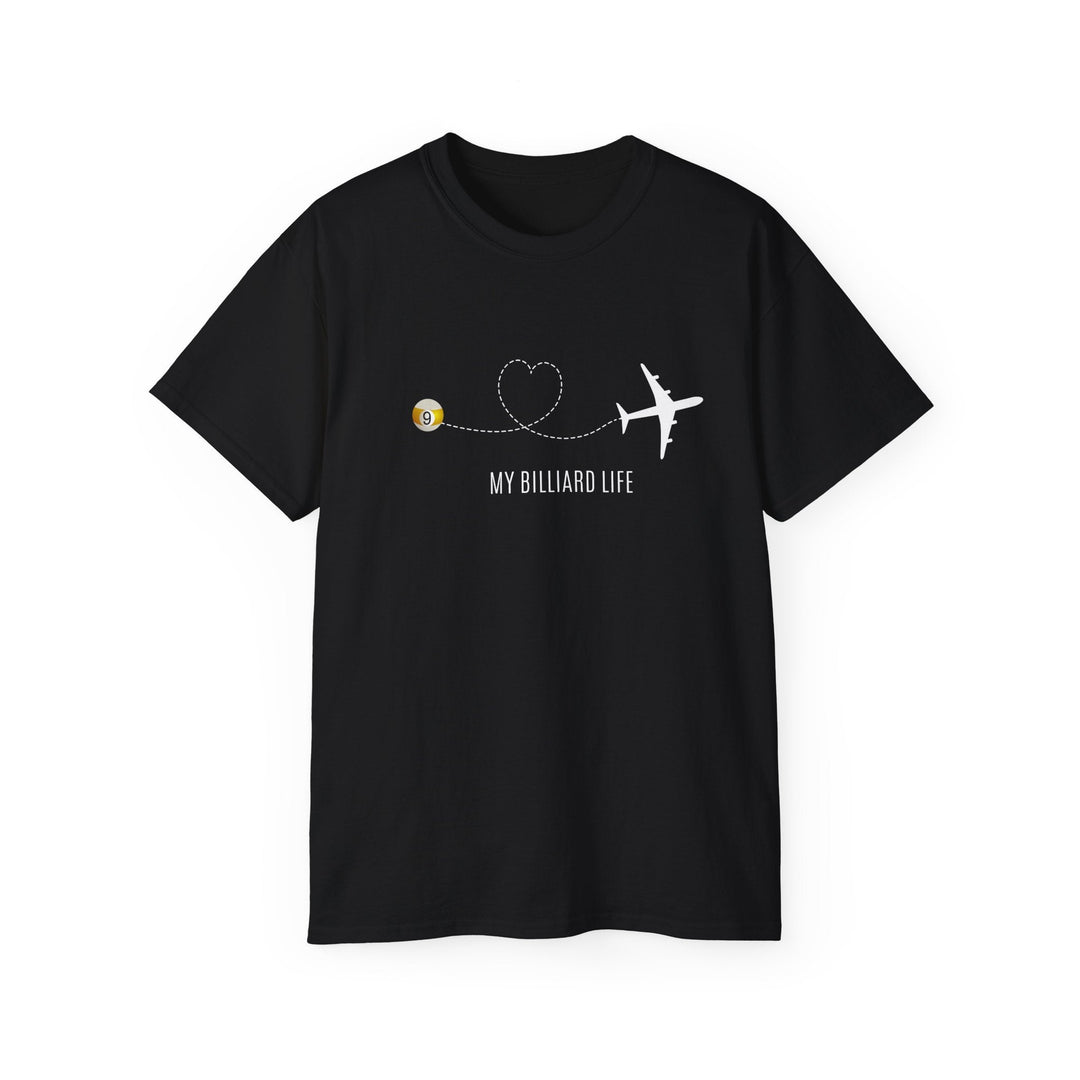 Love - 9 Ball - Billiard Life - Unisex Cotton T-Shirt - BFLY BILLIARDS