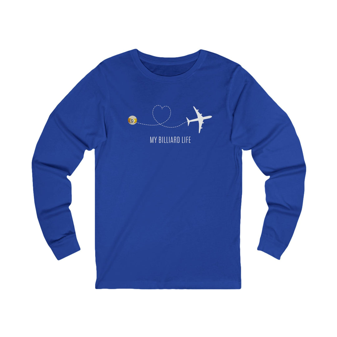 Love - 9 Ball - Billiard Life - Unisex Long Sleeve Tee - BFLY BILLIARDS