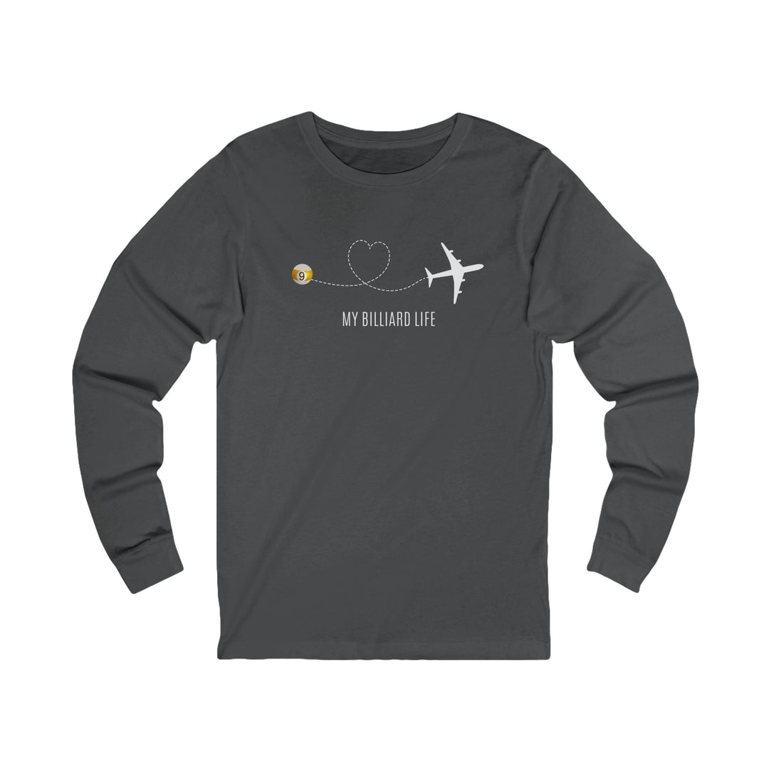Love - 9 Ball - Billiard Life - Unisex Long Sleeve Tee - BFLY BILLIARDS