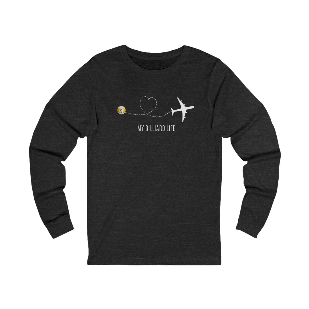 Love - 9 Ball - Billiard Life - Unisex Long Sleeve Tee - BFLY BILLIARDS