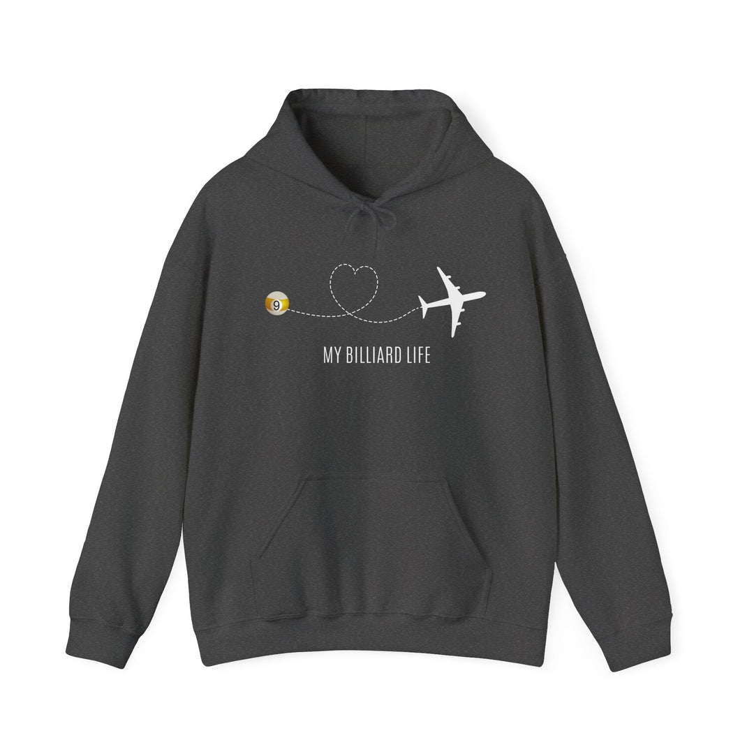 Love - 9 Ball - Billiard Life - Unisex Pullover Hoodie - BFLY BILLIARDS