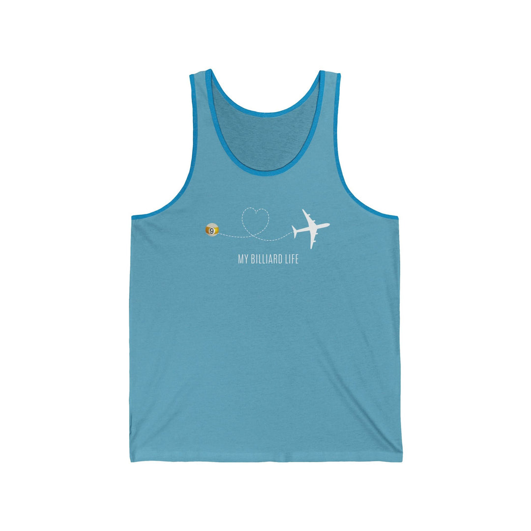 Love - 9 Ball - Billiard Life - Unisex Tank Top - BFLY BILLIARDS
