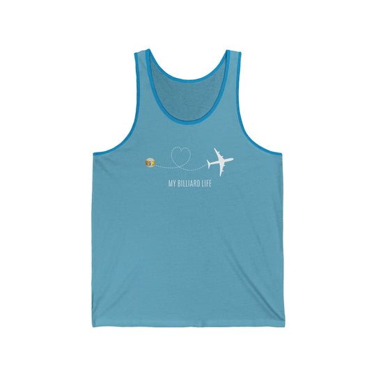 Love - 9 Ball - Billiard Life - Unisex Tank Top - BFLY BILLIARDS