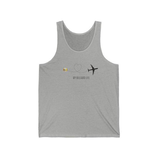 Love - 9 Ball - Billiard Life - Unisex Tank Top - BFLY BILLIARDS