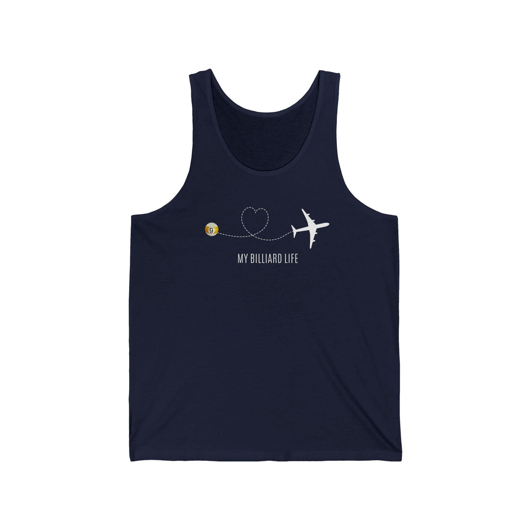 Love - 9 Ball - Billiard Life - Unisex Tank Top - BFLY BILLIARDS