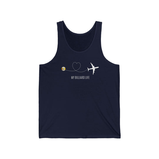 Love - 9 Ball - Billiard Life - Unisex Tank Top - BFLY BILLIARDS