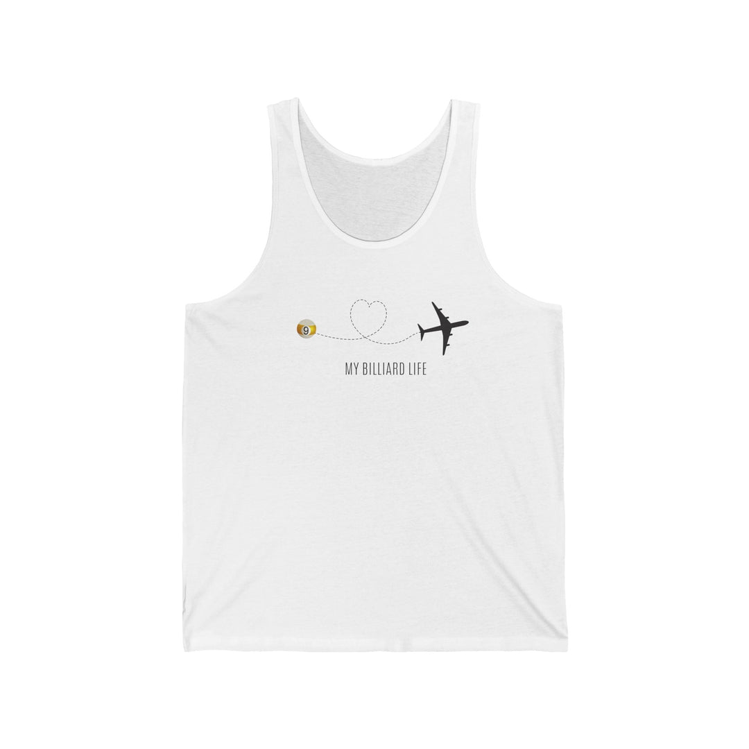 Love - 9 Ball - Billiard Life - Unisex Tank Top - BFLY BILLIARDS