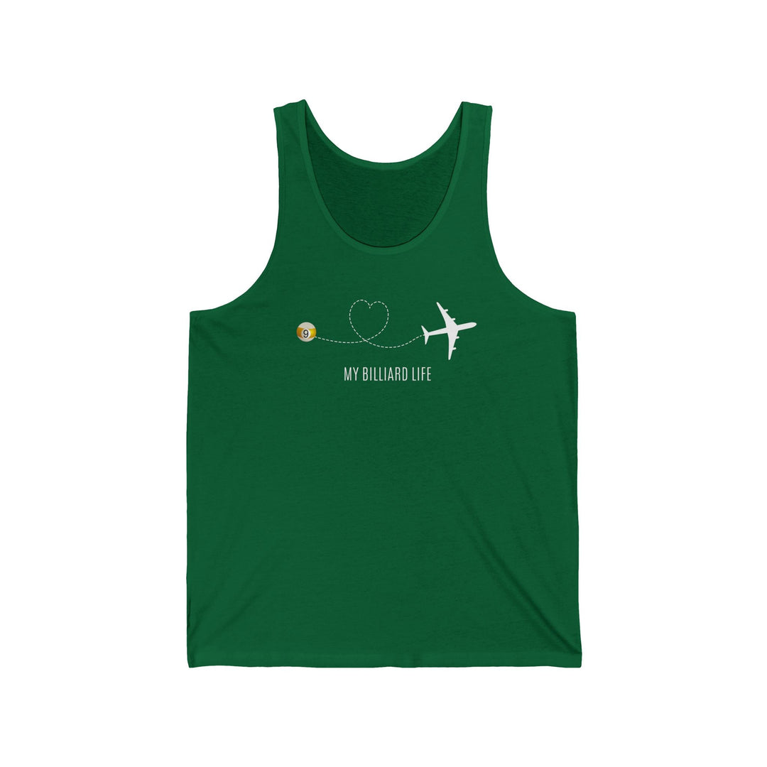 Love - 9 Ball - Billiard Life - Unisex Tank Top - BFLY BILLIARDS