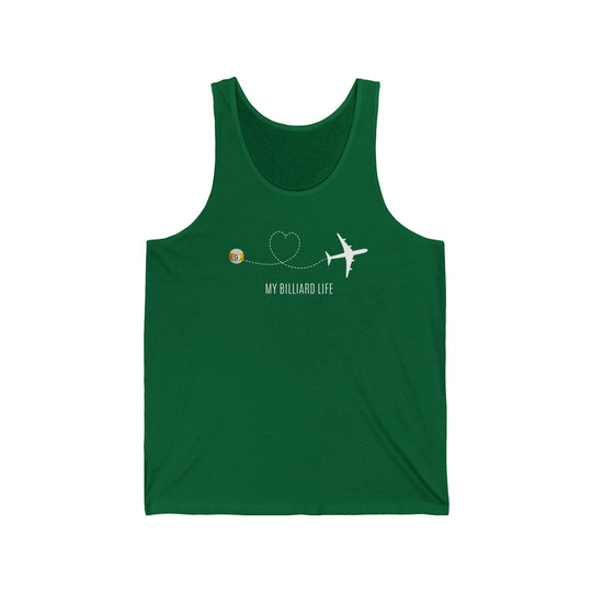 Love - 9 Ball - Billiard Life - Unisex Tank Top - BFLY BILLIARDS
