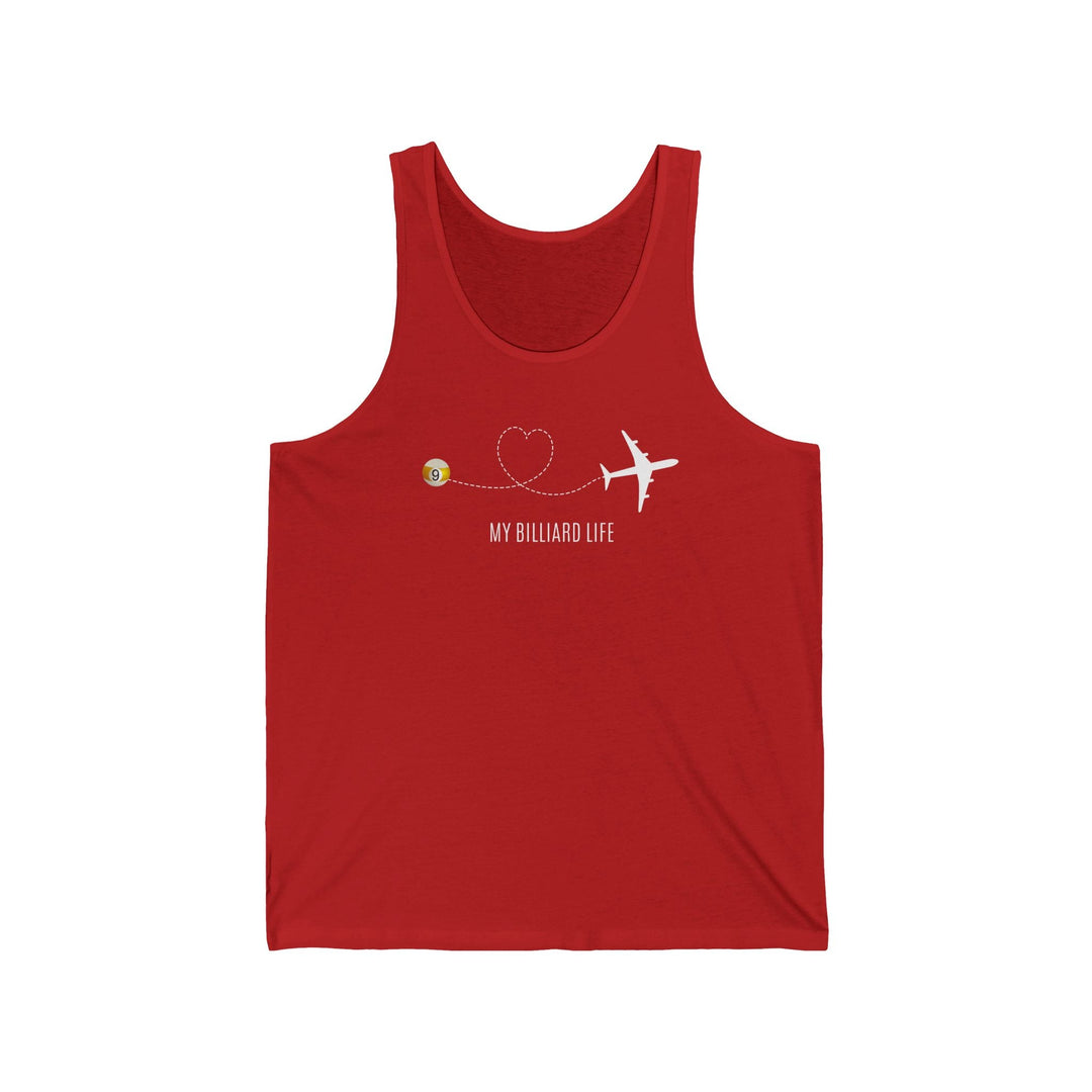 Love - 9 Ball - Billiard Life - Unisex Tank Top - BFLY BILLIARDS