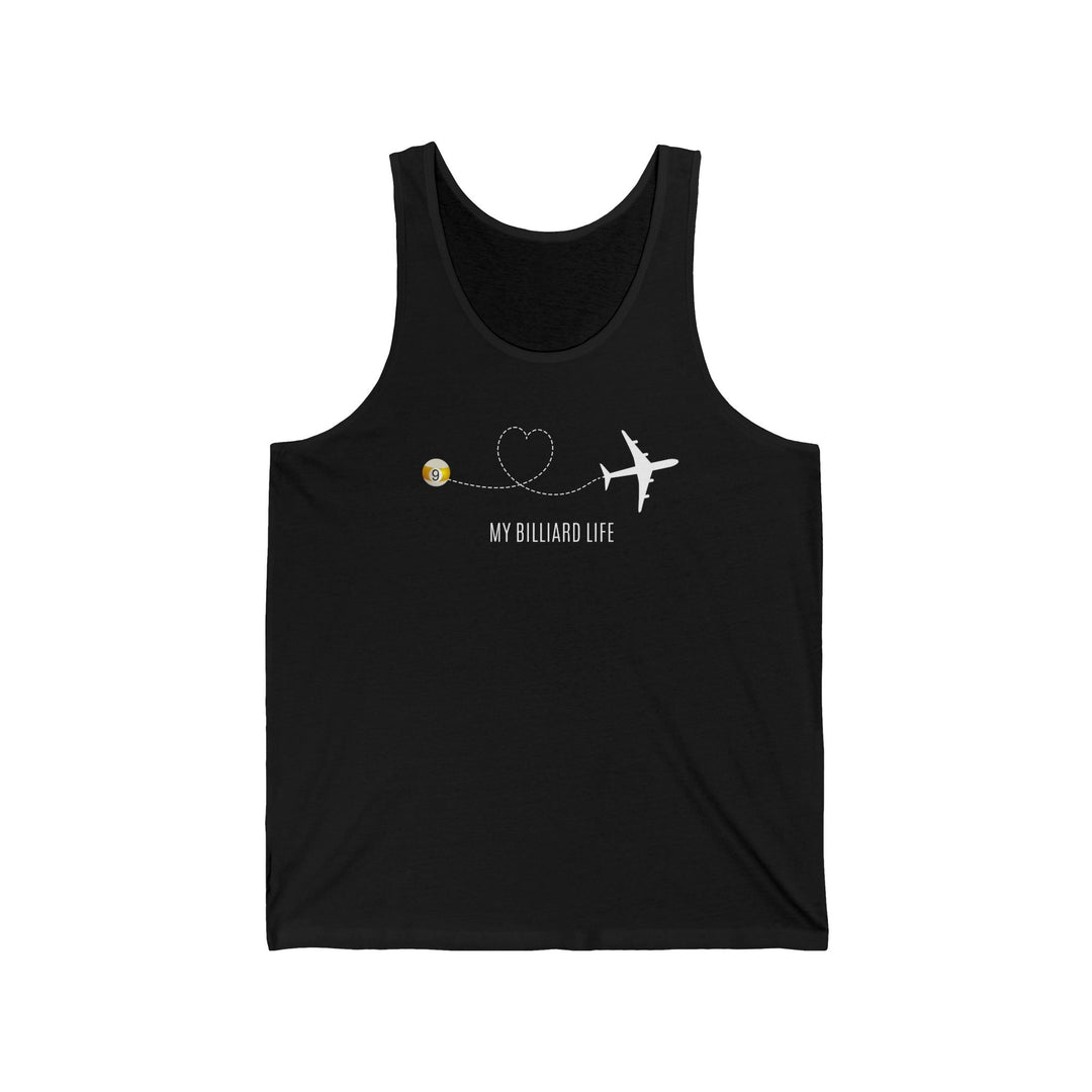 Love - 9 Ball - Billiard Life - Unisex Tank Top - BFLY BILLIARDS