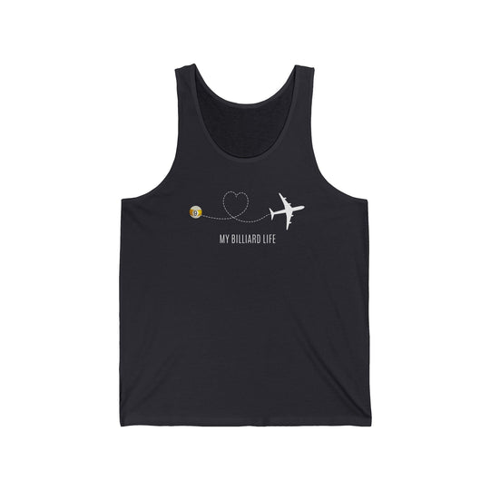 Love - 9 Ball - Billiard Life - Unisex Tank Top - BFLY BILLIARDS