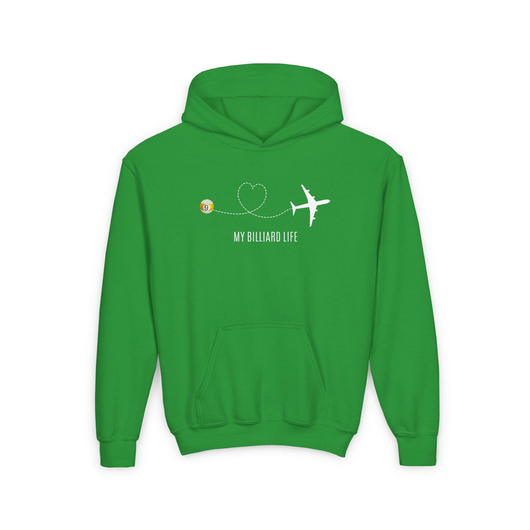 Love - 9 Ball - Billiard Life - Unisex Youth Pullover Hoodie - BFLY BILLIARDS