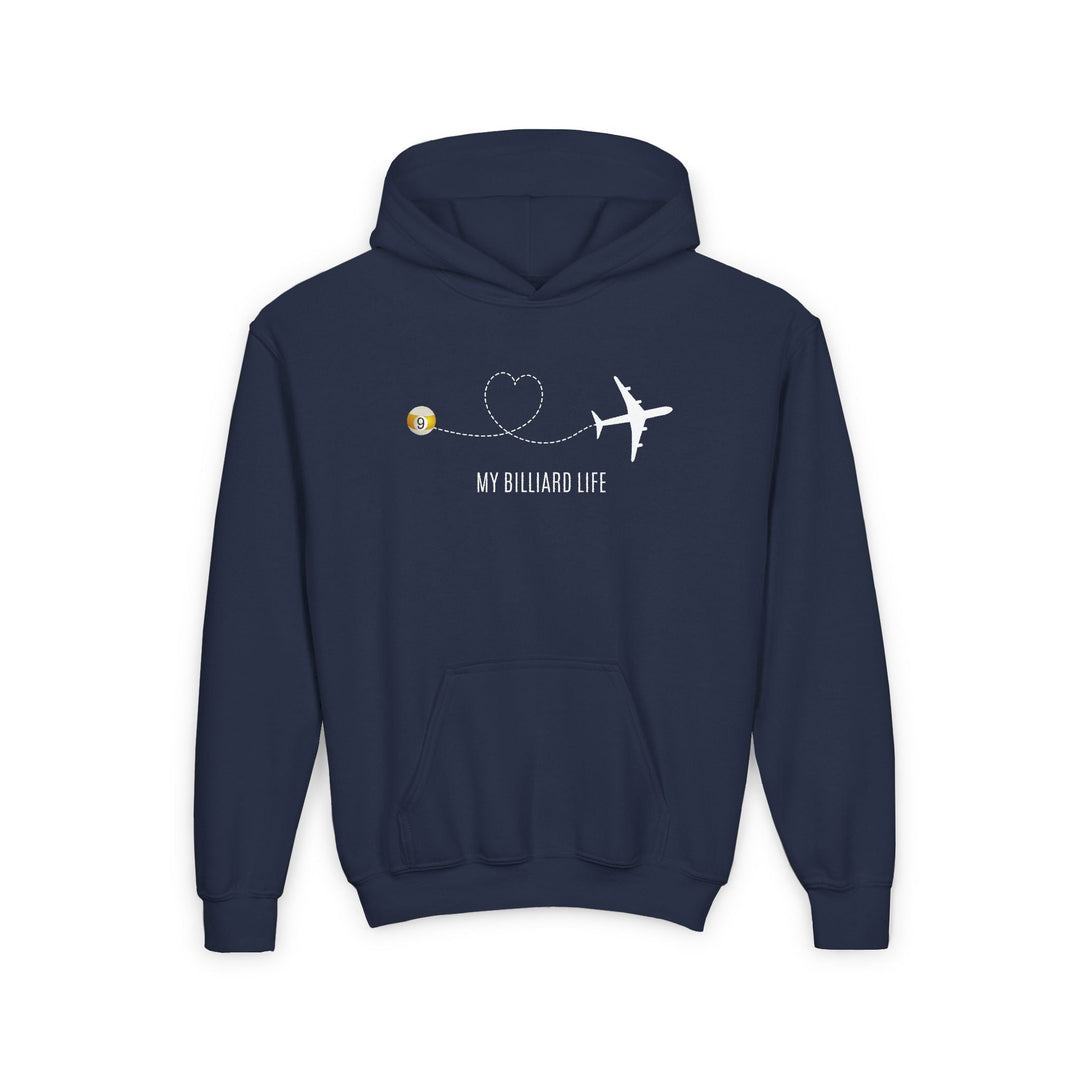 Love - 9 Ball - Billiard Life - Unisex Youth Pullover Hoodie - BFLY BILLIARDS