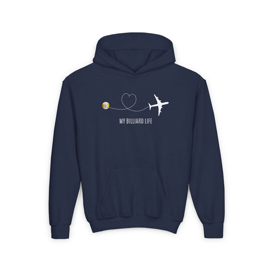 Love - 9 Ball - Billiard Life - Unisex Youth Pullover Hoodie - BFLY BILLIARDS