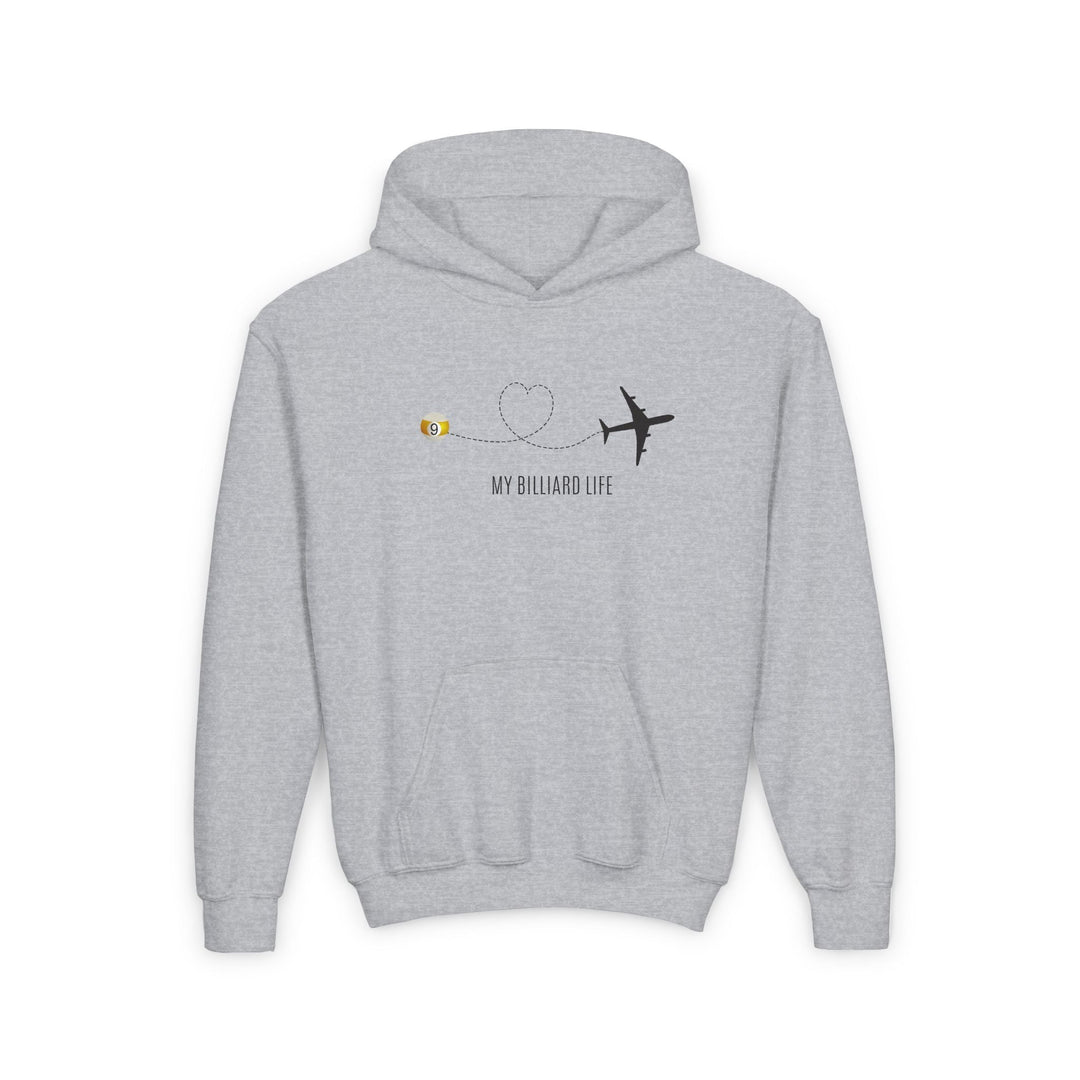 Love - 9 Ball - Billiard Life - Unisex Youth Pullover Hoodie - BFLY BILLIARDS