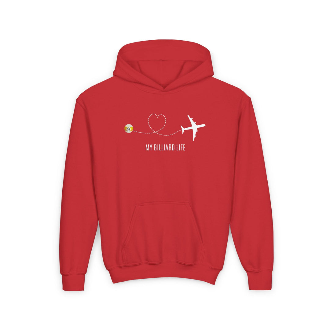 Love - 9 Ball - Billiard Life - Unisex Youth Pullover Hoodie - BFLY BILLIARDS