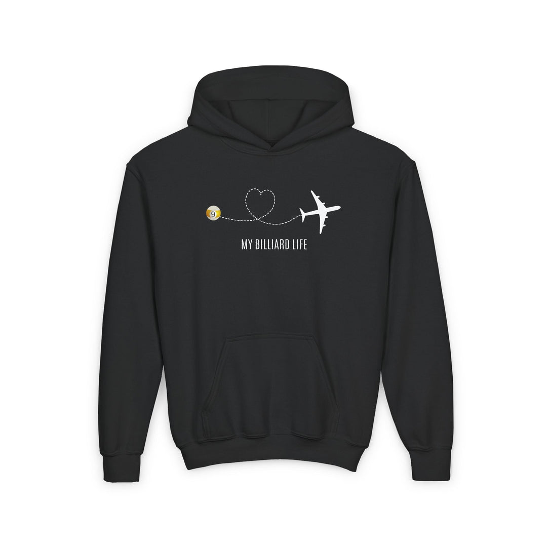 Love - 9 Ball - Billiard Life - Unisex Youth Pullover Hoodie - BFLY BILLIARDS