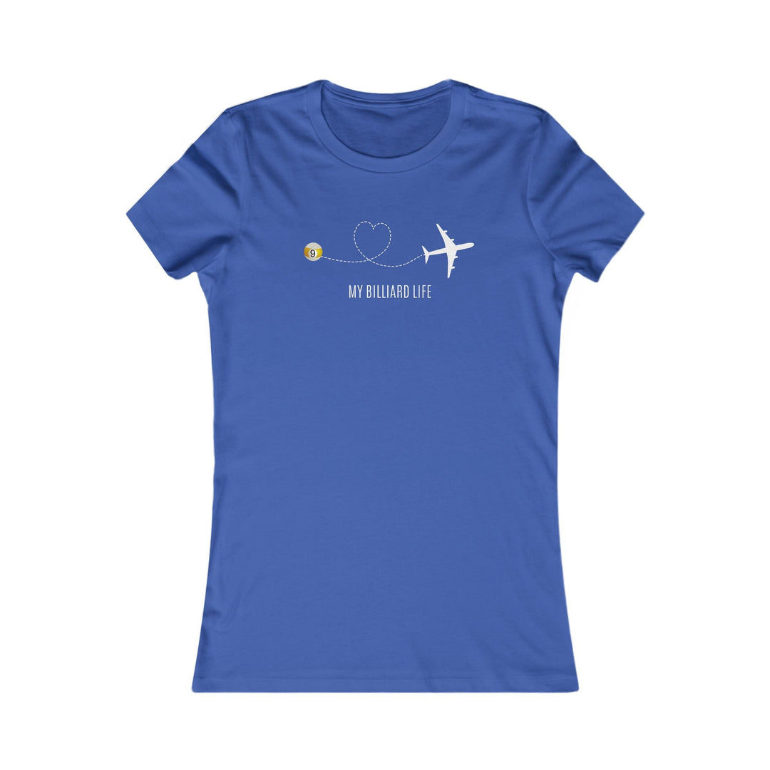Love - 9 Ball - Billiard Life - Women's Fitted Tee - BFLY BILLIARDS