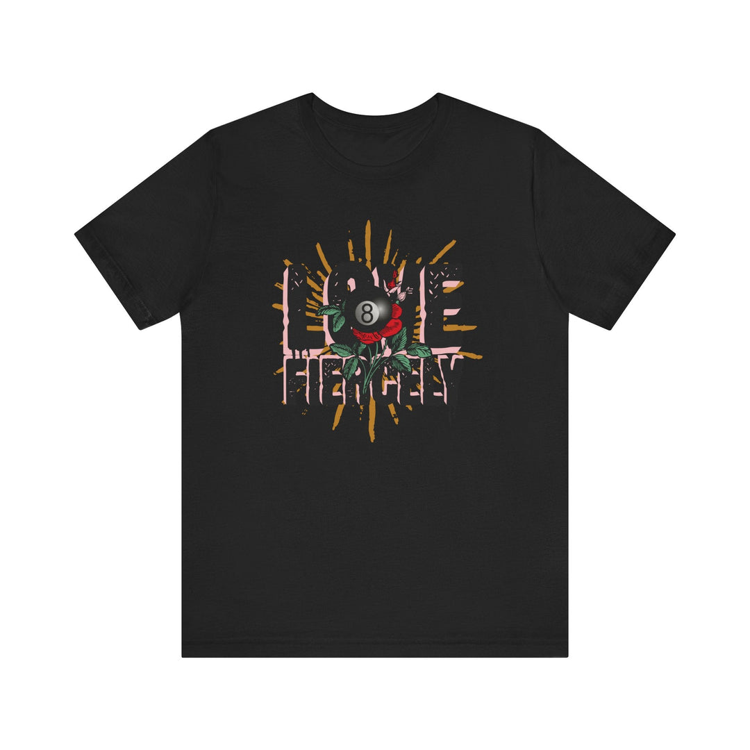 Love Fiercely - 8 Ball - Unisex Softstyle Tee - BFLY BILLIARDS