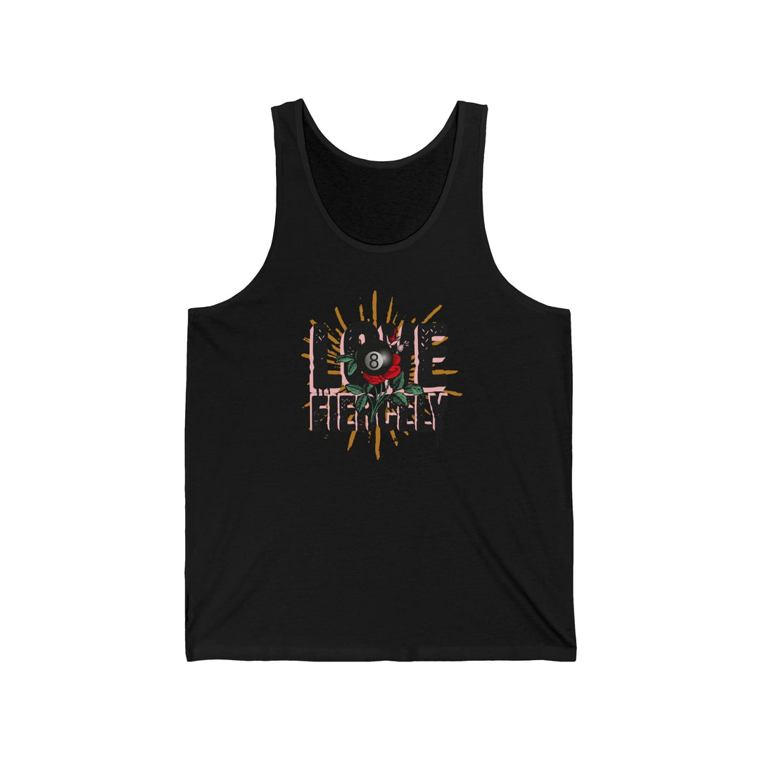 Love Fiercely - 8 Ball - Unisex Tank Top - BFLY BILLIARDS