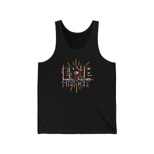 Love Fiercely - 8 Ball - Unisex Tank Top - BFLY BILLIARDS