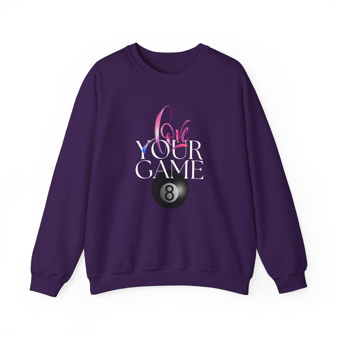 Love Your Game - 8 Ball - Unisex Crewneck Sweatshirt - BFLY BILLIARDS