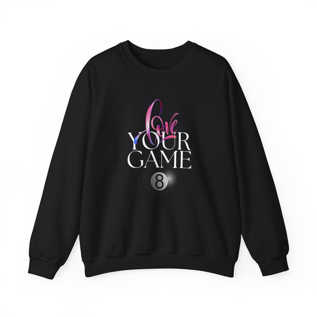 Love Your Game - 8 Ball - Unisex Crewneck Sweatshirt - BFLY BILLIARDS