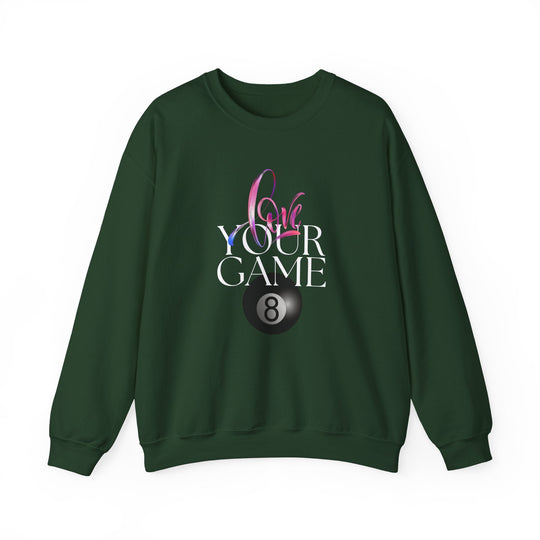 Love Your Game - 8 Ball - Unisex Crewneck Sweatshirt - BFLY BILLIARDS