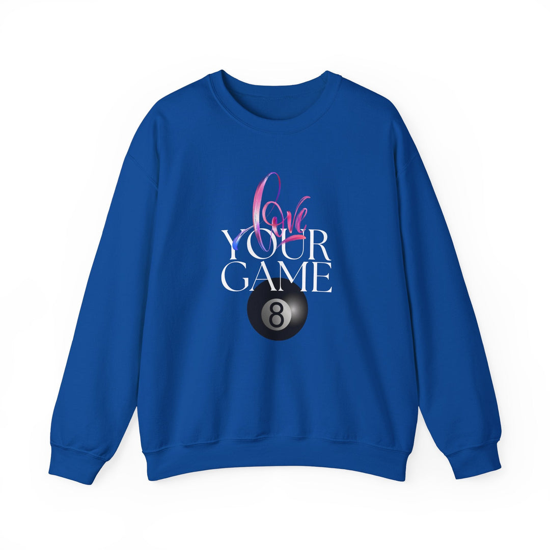 Love Your Game - 8 Ball - Unisex Crewneck Sweatshirt - BFLY BILLIARDS