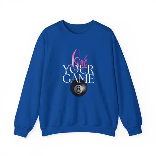 Love Your Game - 8 Ball - Unisex Crewneck Sweatshirt - BFLY BILLIARDS