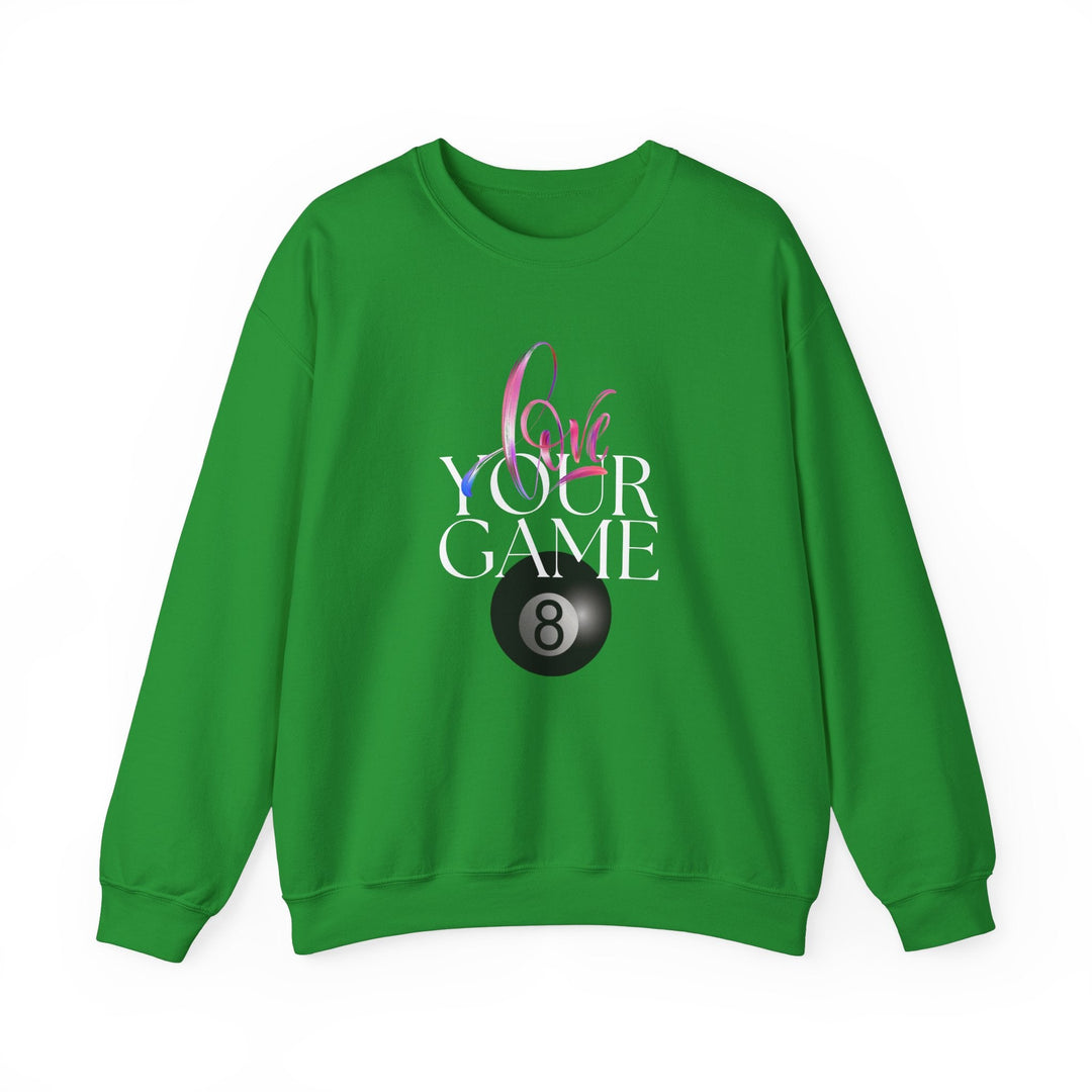 Love Your Game - 8 Ball - Unisex Crewneck Sweatshirt - BFLY BILLIARDS