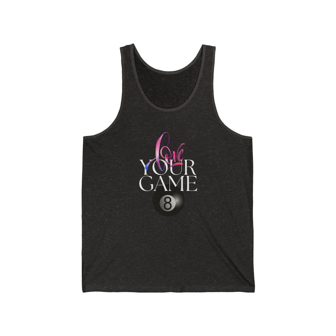 Love Your Game - 8 Ball - Unisex Tank Top - BFLY BILLIARDS
