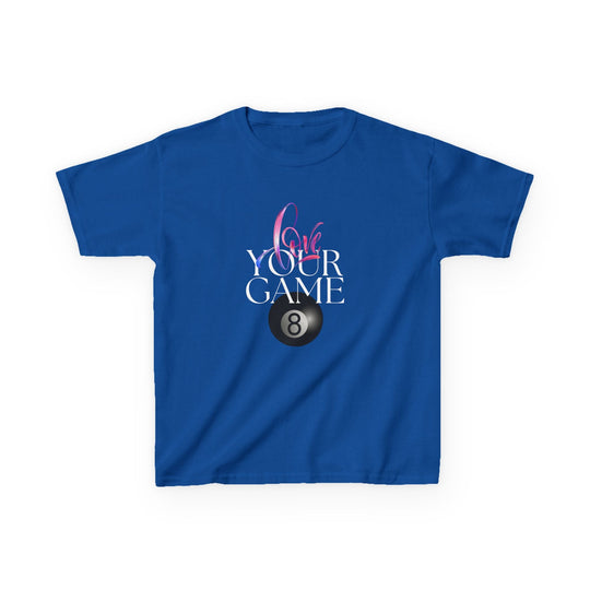 Love Your Game - 8 Ball - Youth Cotton Tee - BFLY BILLIARDS