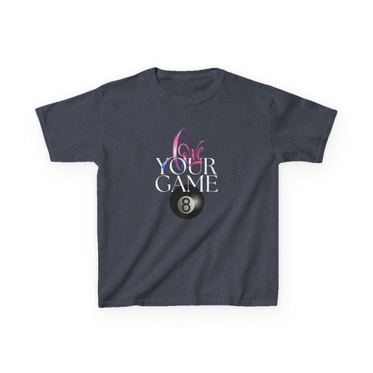 Love Your Game - 8 Ball - Youth Cotton Tee - BFLY BILLIARDS