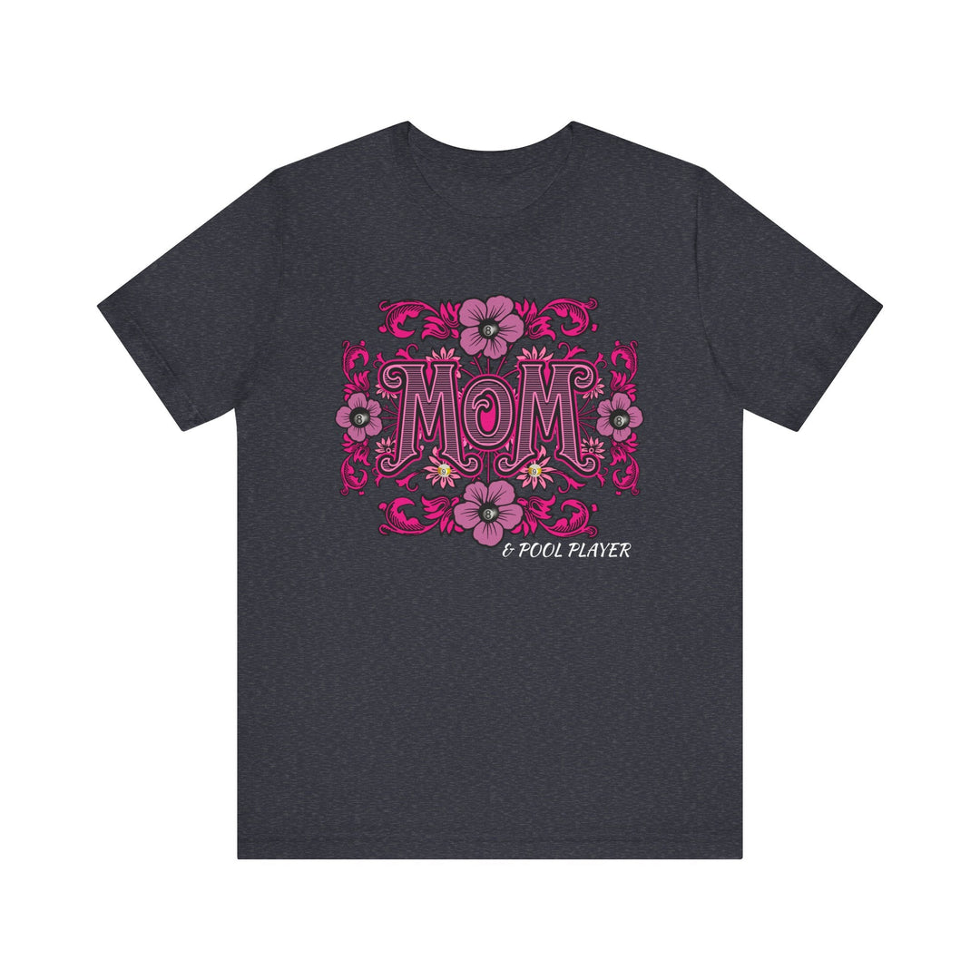 Mom and Pool Player - Unisex Softstyle Tee - BFLY BILLIARDS