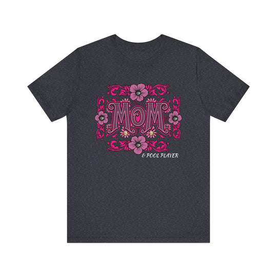 Mom and Pool Player - Unisex Softstyle Tee - BFLY BILLIARDS