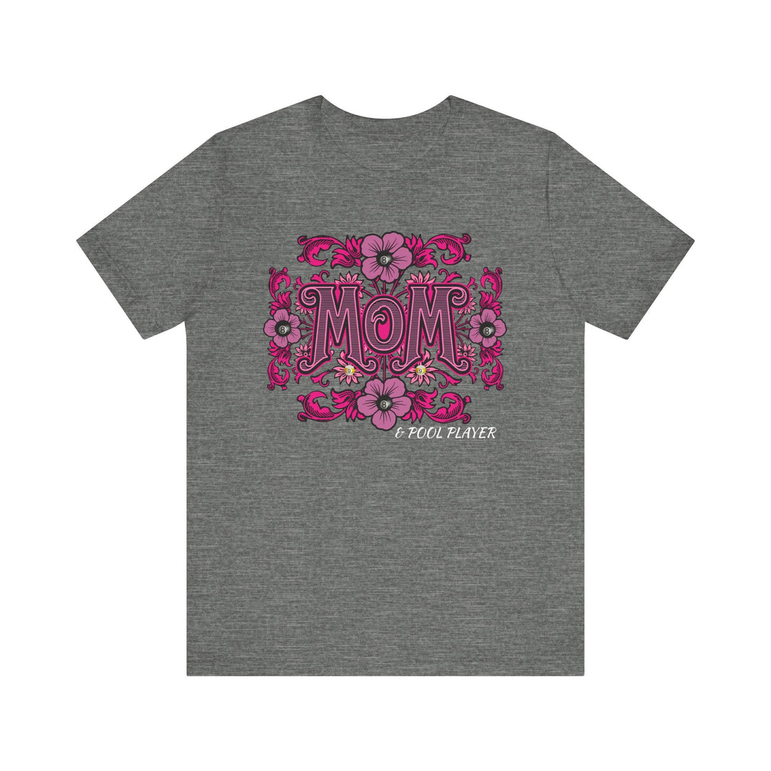 Mom and Pool Player - Unisex Softstyle Tee - BFLY BILLIARDS