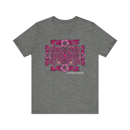 Mom and Pool Player - Unisex Softstyle Tee - BFLY BILLIARDS