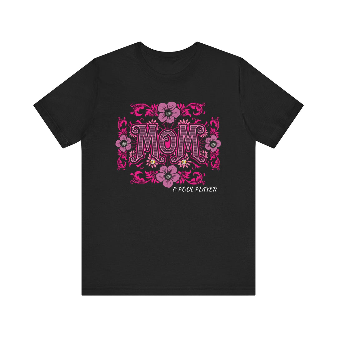 Mom and Pool Player - Unisex Softstyle Tee - BFLY BILLIARDS