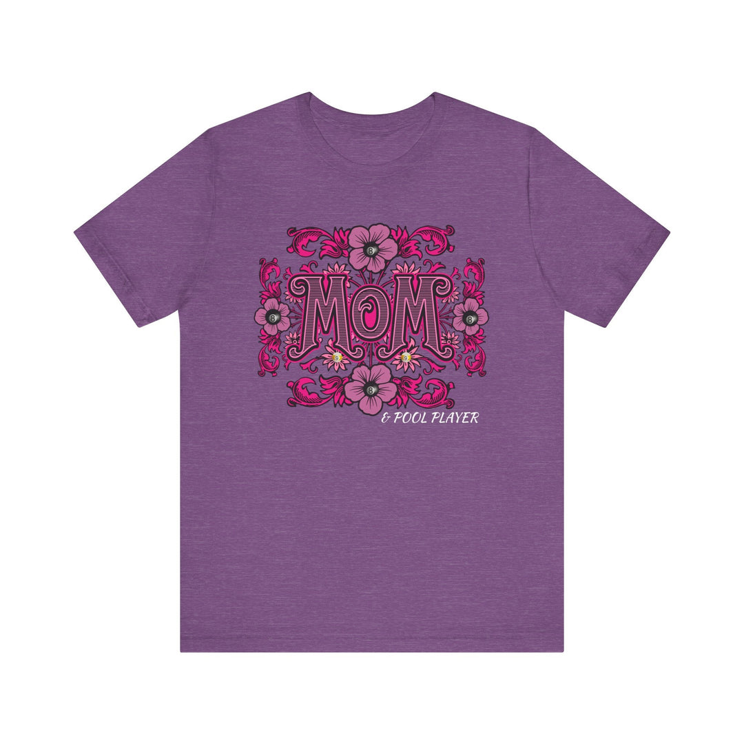 Mom and Pool Player - Unisex Softstyle Tee - BFLY BILLIARDS
