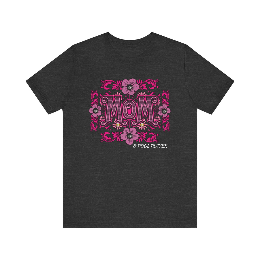 Mom and Pool Player - Unisex Softstyle Tee - BFLY BILLIARDS