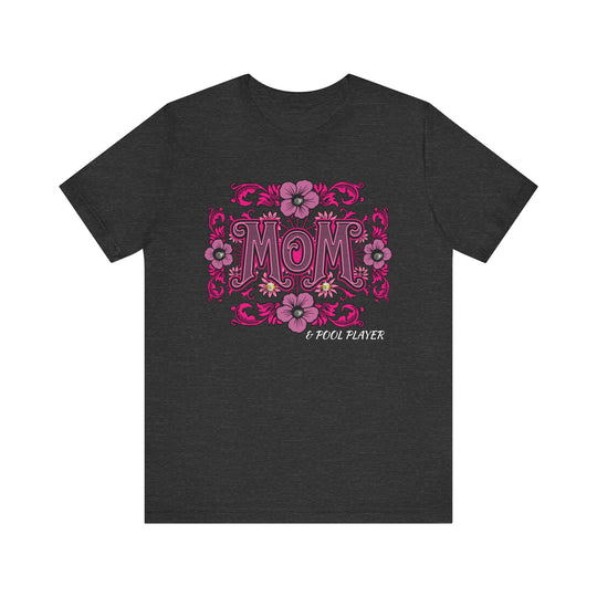 Mom and Pool Player - Unisex Softstyle Tee - BFLY BILLIARDS