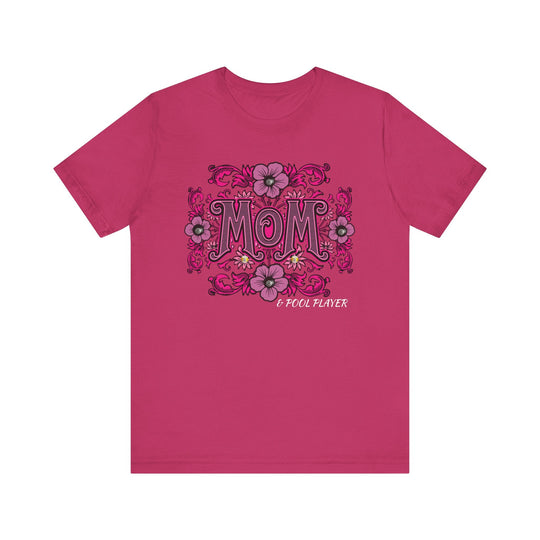 Mom and Pool Player - Unisex Softstyle Tee - BFLY BILLIARDS