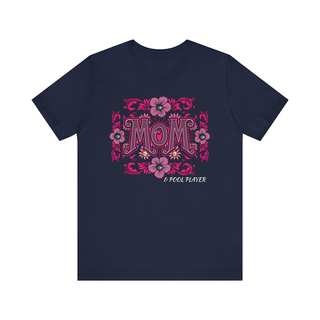 Mom and Pool Player - Unisex Softstyle Tee - BFLY BILLIARDS