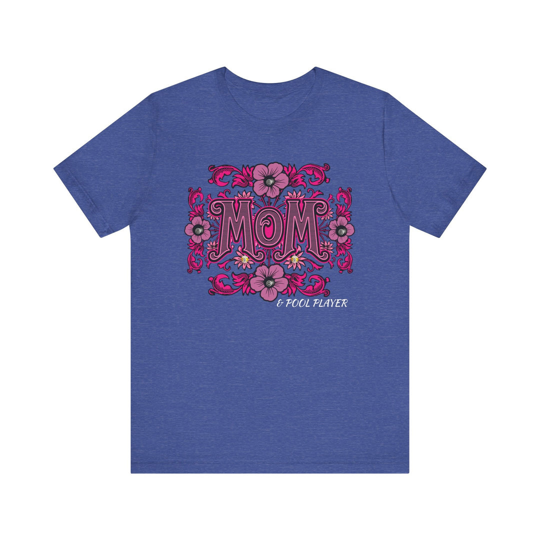 Mom and Pool Player - Unisex Softstyle Tee - BFLY BILLIARDS
