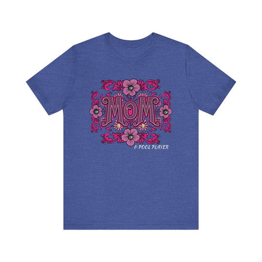Mom and Pool Player - Unisex Softstyle Tee - BFLY BILLIARDS