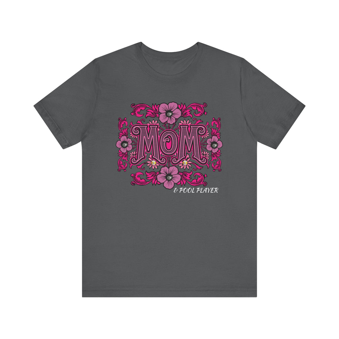 Mom and Pool Player - Unisex Softstyle Tee - BFLY BILLIARDS