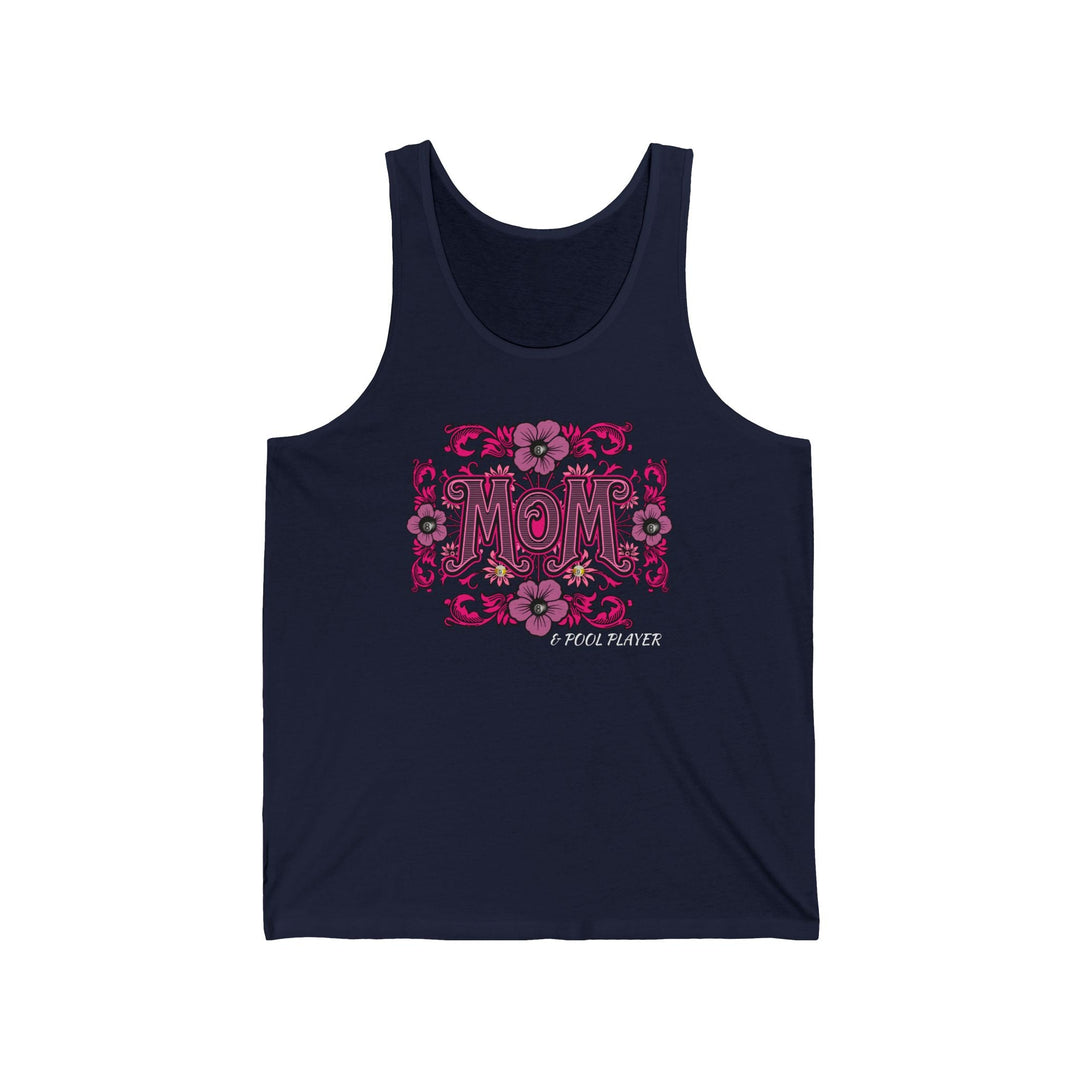 Mom and Pool Player - Unisex Tank Top - BFLY BILLIARDS