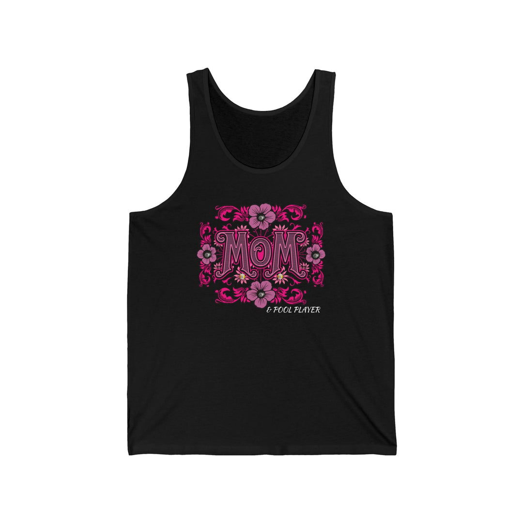 Mom and Pool Player - Unisex Tank Top - BFLY BILLIARDS